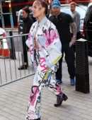 Halsey Outside BBC Live Lounge in London