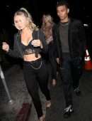 Josie Canseco Cleavage Outside Nightingale Club in West Hollywood