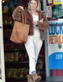 Julianne Hough Booty, Out without Makeup in Burbank