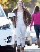 Julianne Hough Booty, Out without Makeup in Burbank