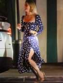 Julianne Hough Leggy Outside The San Vicente Bungalows in West Hollywood