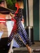 Julianne Hough Leggy Outside The San Vicente Bungalows in West Hollywood