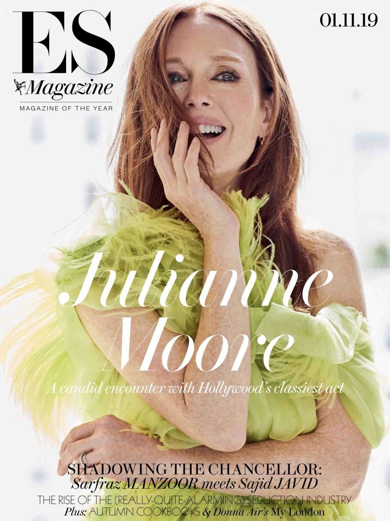 Julianne Moore in Evening Standard Magazine - November 2019