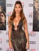 Kara Del Toro Cleavage at “The Aeronauts” Premiere in Los Angeles