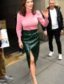 Katharine McPhee Leaving The Today Show in NYC