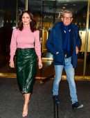 Katharine McPhee Leaving The Today Show in NYC