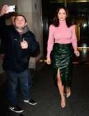 Katharine McPhee Leaving The Today Show in NYC