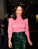 Katharine McPhee Leaving The Today Show in NYC