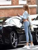 Kimberley Garner Booty, Out in London
