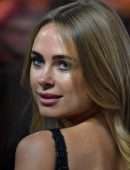 Kimberley Garner Booty in See-Through Dress at 'Charlies Angels' UK Premiere in London