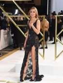 Kimberley Garner Booty in See-Through Dress at 'Charlies Angels' UK Premiere in London