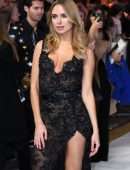 Kimberley Garner Booty in See-Through Dress at 'Charlies Angels' UK Premiere in London