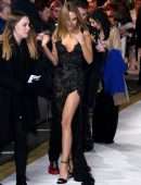 Kimberley Garner Booty in See-Through Dress at 'Charlies Angels' UK Premiere in London
