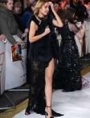 Kimberley Garner Booty in See-Through Dress at 'Charlies Angels' UK Premiere in London