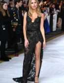 Kimberley Garner Booty in See-Through Dress at 'Charlies Angels' UK Premiere in London