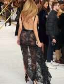 Kimberley Garner Booty in See-Through Dress at 'Charlies Angels' UK Premiere in London