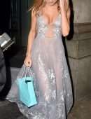 Kimberley Garner Leaving Chain Of Hope Annual Ball in London