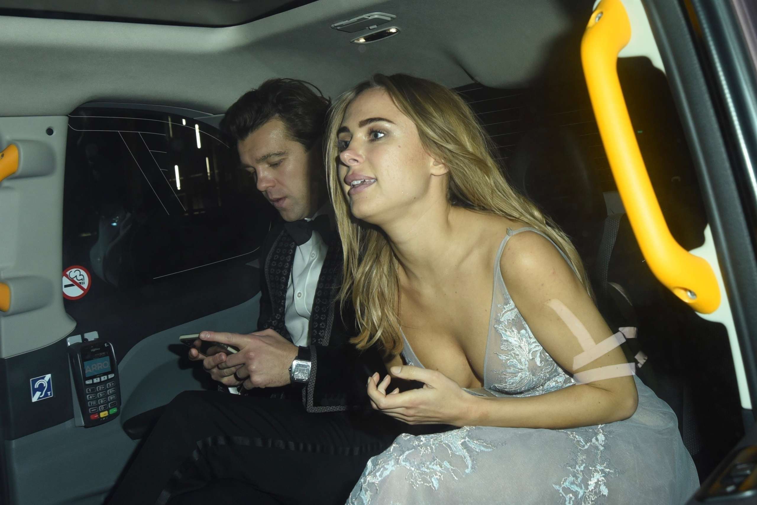Kimberley Garner Leaving Chain Of Hope Annual Ball in London