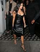 Kourtney Kardashian Leaving Craig's Restaurant in West Hollywood