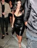 Kourtney Kardashian Leaving Craig's Restaurant in West Hollywood