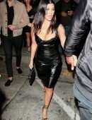 Kourtney Kardashian Leaving Craig's Restaurant in West Hollywood