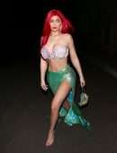 Kylie Jenner as Ariel from ‘The Little Mermaid’ in Beverly Hills