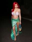 Kylie Jenner as Ariel from ‘The Little Mermaid’ in Beverly Hills
