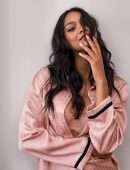 Lais Ribeiro in Victoria’s Secret Lingerie Photoshoot - November 2019