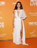 Madison Beer Braless and Leggy at 2019 TrevorLive Los Angeles Gala
