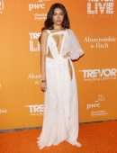 Madison Beer Braless and Leggy at 2019 TrevorLive Los Angeles Gala