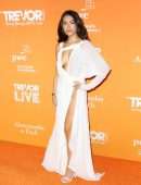 Madison Beer Braless and Leggy at 2019 TrevorLive Los Angeles Gala