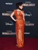Ming-Na Wen at Disney's "The Mandalorian" Premiere in Los Angeles