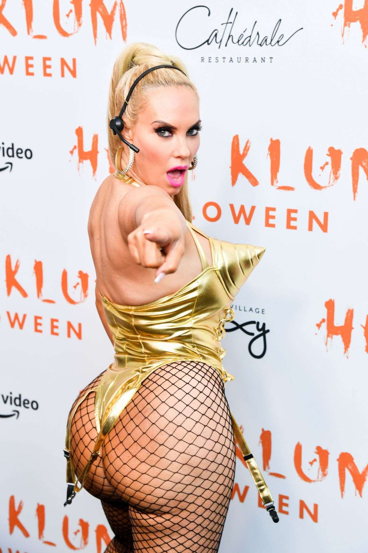 Nicole "Coco" Austin at Heidi Klum’s 20th Annual Halloween Party in NY