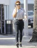 Nicole Murphy Going to the Gym in Beverly Hills