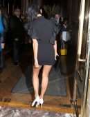 Nicole Scherzinger Leggy Outside Isabel in London