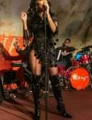 Nicole Scherzinger Onstage at Django in New York