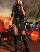 Nicole Scherzinger Onstage at Django in New York