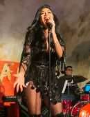 Nicole Scherzinger Onstage at Django in New York
