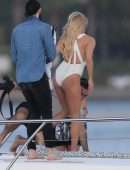 Pamela Anderson Swimsuit Photoshoot on the Gold Coast in Australia