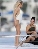 Pamela Anderson Swimsuit Photoshoot on the Gold Coast in Australia