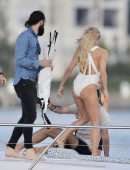Pamela Anderson Swimsuit Photoshoot on the Gold Coast in Australia