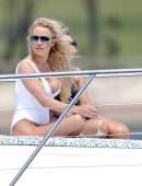 Pamela Anderson Swimsuit Photoshoot on the Gold Coast in Australia
