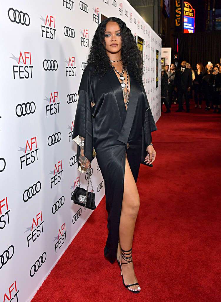 Rihanna at "Queen and Slim" Premiere at AFI FEST 2019 in Hollywood