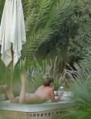 Sara Jean Underwood in Bikini at a Pool