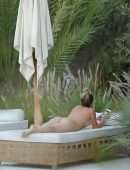 Sara Jean Underwood in Bikini at a Pool