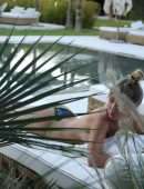 Sara Jean Underwood in Bikini at a Pool