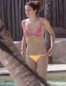 Sara Sampaio Afternoon Tanning Session at the Pool in Tulum, Mexico