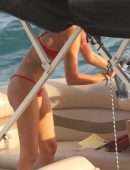 Sara Sampaio Afternoon Tanning Session at the Pool in Tulum, Mexico