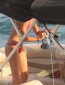 Sara Sampaio Afternoon Tanning Session at the Pool in Tulum, Mexico