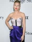 Scarlett Johansson at the Premiere of Netflix's "Marriage Story" in Los Angeles